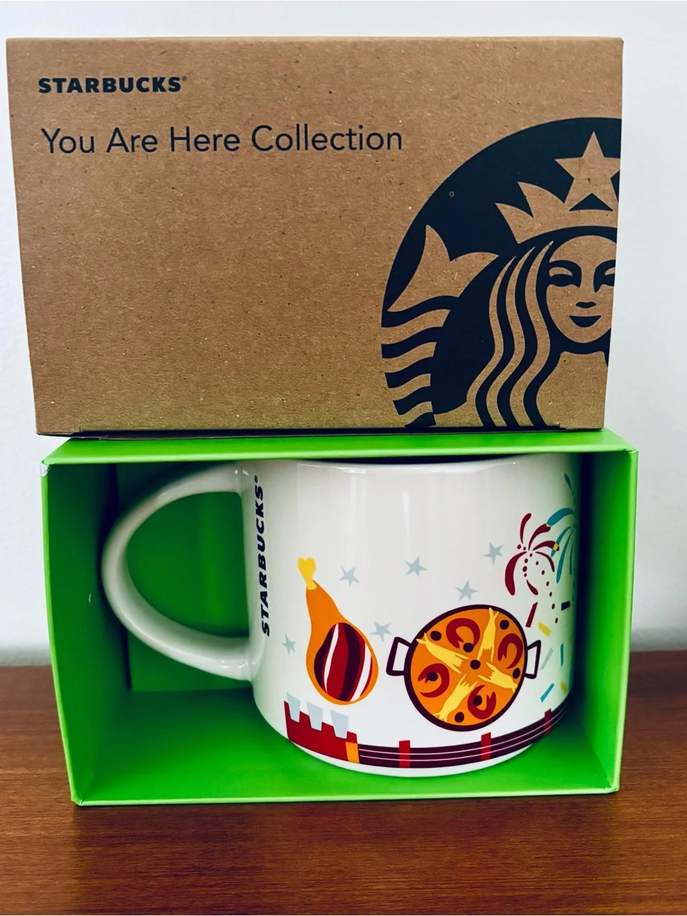 Starbucks Coffee Mug Spain You Are Here Collection 14 oz 2026